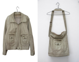 recycled leather