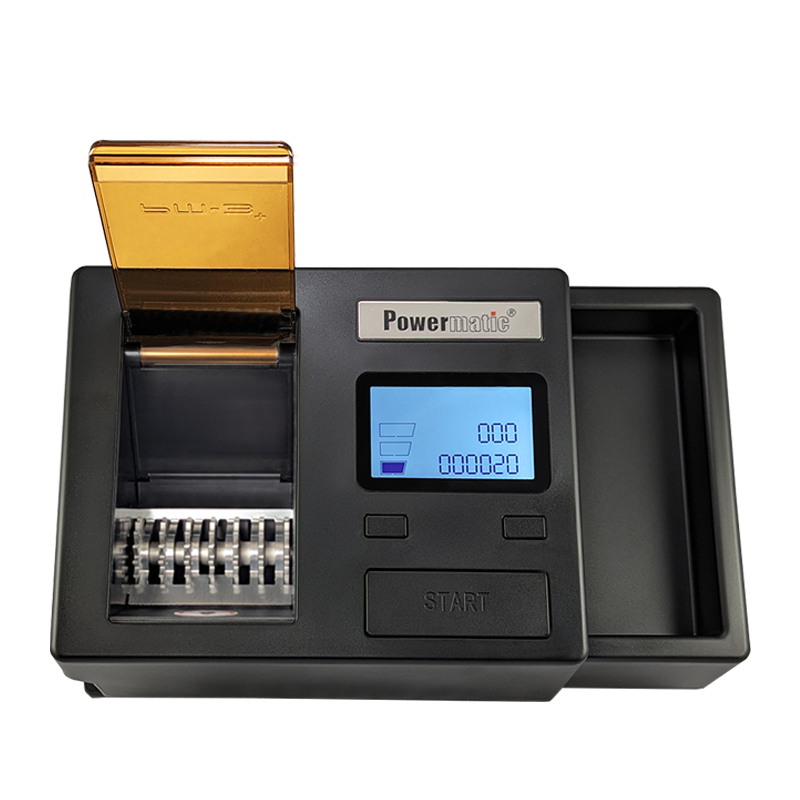 Powermatic 3 Plus elektrische sigarettenmachine met tabak versnijder