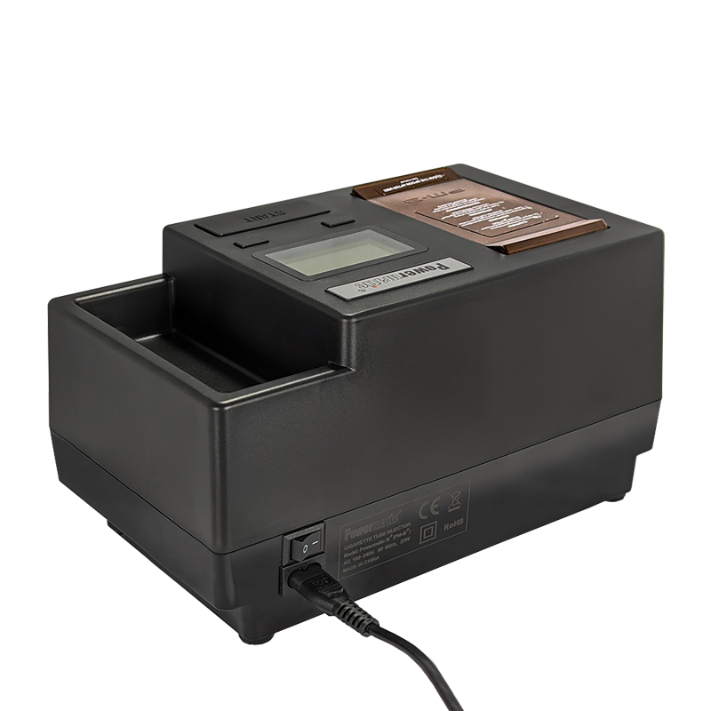 Powermatic 3 Plus elektrische sigarettenmachine met tabak versnijder