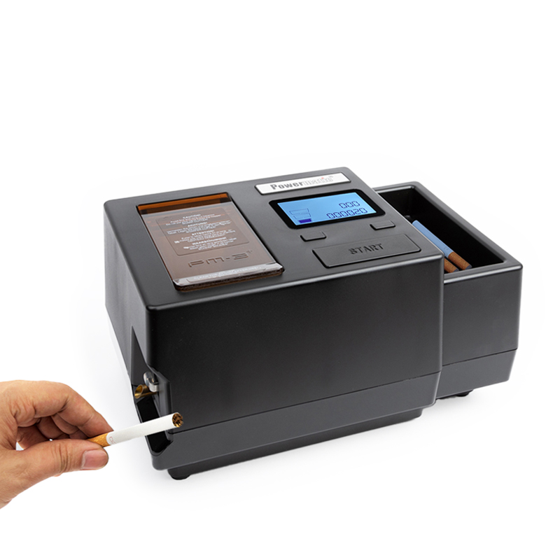 Powermatic 3 Plus elektrische sigarettenmachine met tabak versnijder