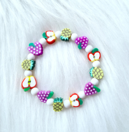 Armbandje 3 soorten Fruit