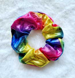 Metallic scrunchie