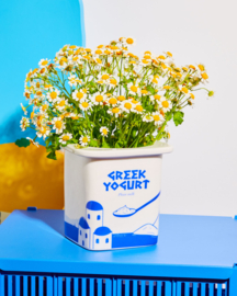 Griekse Yoghurt vaas - bloempot - Fluid Market