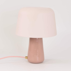 Tafellamp -Roze/Bruin - groot