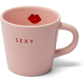 Espresso Mok - Sexy - roze - 80ml