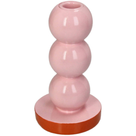 Smiley Kandelaar Roze