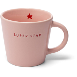 Mok - Super Star - roze - 250ml