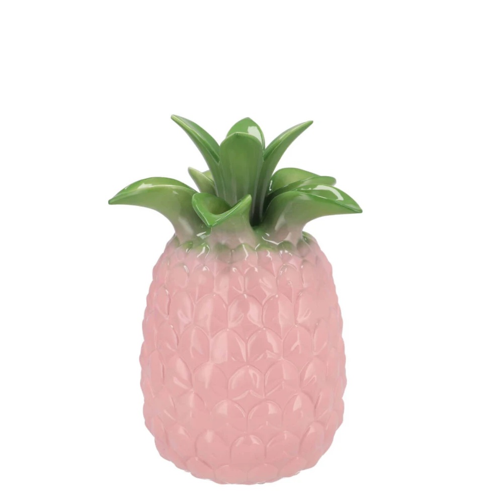 Tropische Ananas vaas - Roze - Large