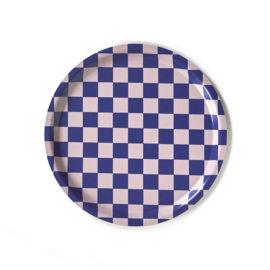 Indigo-Almond - dienblad - rond - 31 cm