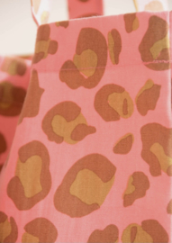 Katoenen Shopper  Leopard Grapefruit