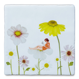 Omringd door bloemen - StoryTiles