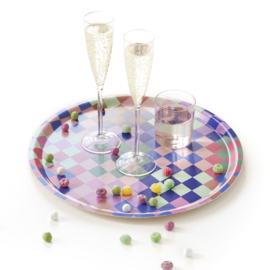 Multi Color - dienblad - rond - 38 cm