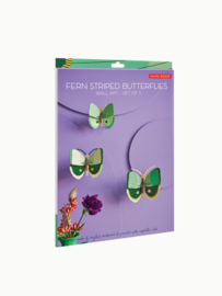 Fern Striped Butterfly - set van 3 - Studio Roof