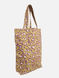 Katoenen Shopper  Leopard Seaweed