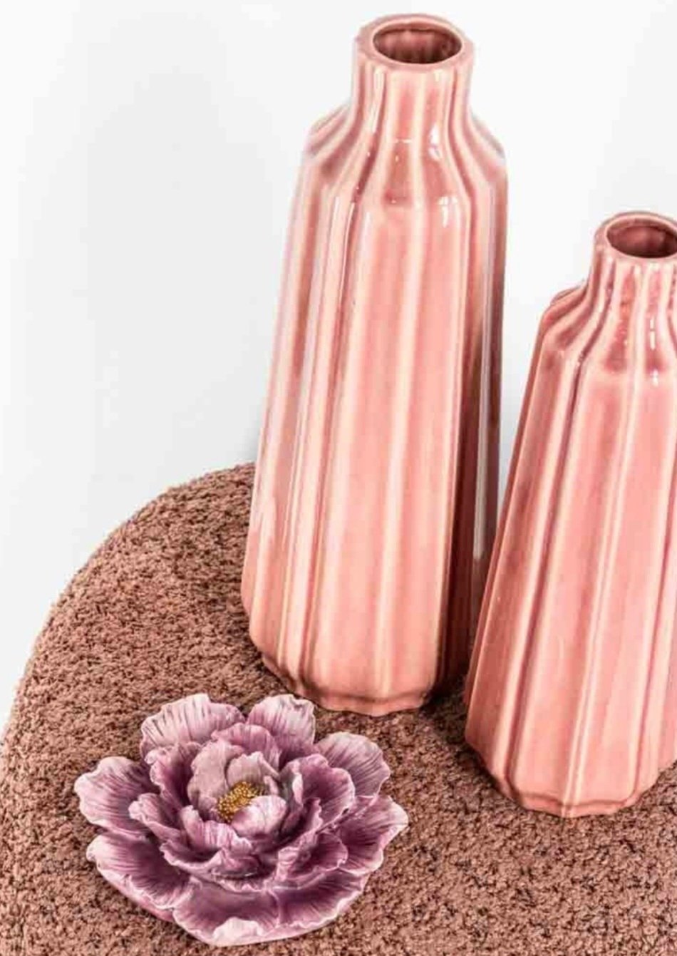 Wanddecoratie Bloem Lila/Paars