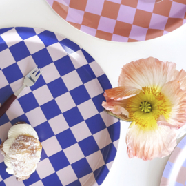 Indigo-Almond - dienblad - rond - 31 cm