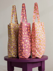 Katoenen Shopper  Leopard Seaweed