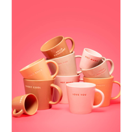Espresso Mok - Hot Mama - roze - 80ml