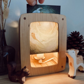Postcardlamp Esdoorn | Luxe versie