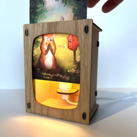 Kaartenlampje Basic | Oak