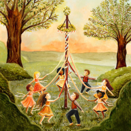 Dance around the maypole | Esther Bennink