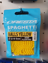 Cresta Spaghetti balls (yellow)
