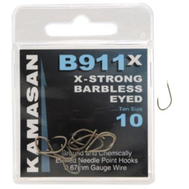 Kamasan B911 X-strong eyed (Barbless)
