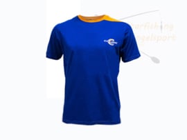 Colmic t-shirt blue/orange