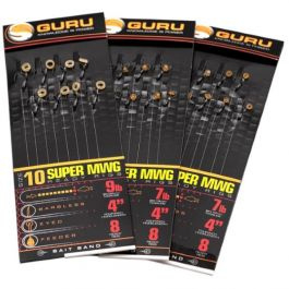 Guru 4" SMWG bait band rigs - 10 (0.22mm)