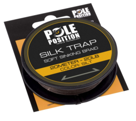 Pole position silk trap soft sining Braid - Silt