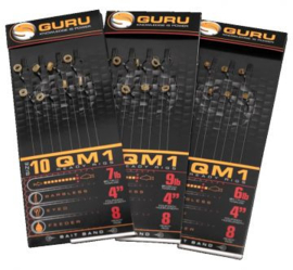 Guru 4" Qm1 bait band rigs - 10 (0.22mm)
