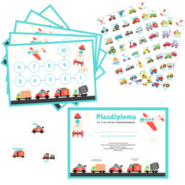 Beloningssysteem + Stickers + Plasdiploma