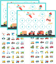 Stevig Beloningssysteem Voertuigen met Grote Stickers