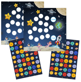 Reward System Space incl 2 Sticker Sheets