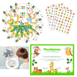 Beloningssysteem + Stickers + Plassticker + Plasdiploma