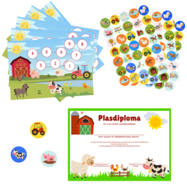 Beloningssysteem + Stickers + Plasdiploma