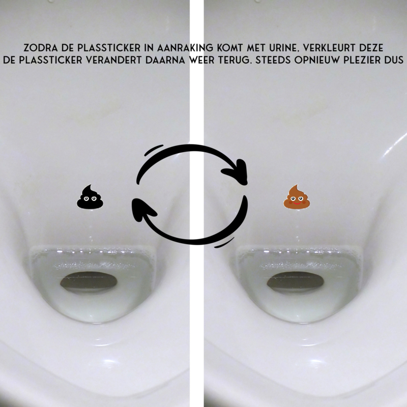 af hebben Rot Infecteren Toiletstickers eenvoudig online kopen | ToiletSticker.com