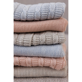 Feetje gebreide trui blue melange 130