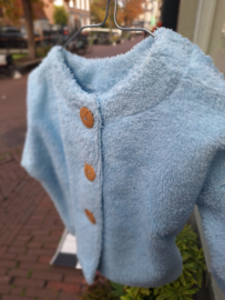 BADSTOF VESTJE - BABY BLUE