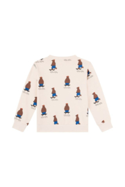 Mini rebels sweater nova print dark ecru 17