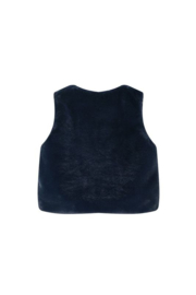 Someone teddy gilet giselle navy 118