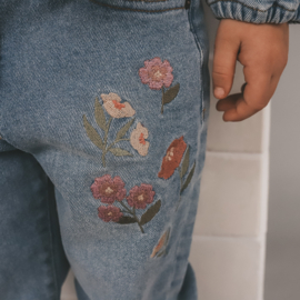 Your wishes jeans baggy flowers 260