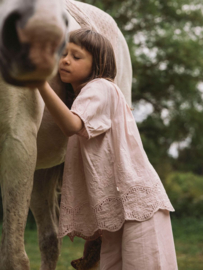 Lil' Atelier broek dayna peach whip 39