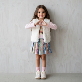 Someone glitter rokje linde multi 26
