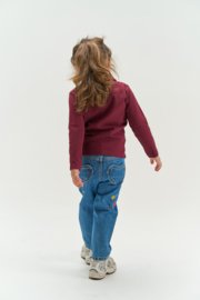 The new little shirt vernina burgundy 45