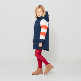 Goasoaky winterjas uni navy streep