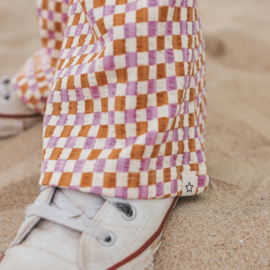 Your wishes flared legging mini check 234