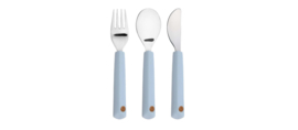 Lassig bestek set happy sky blue 40