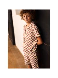 Arsene & les pipelettes shorts marron 64