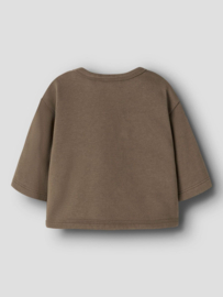 Lil' atelier baby sweater london teak 134